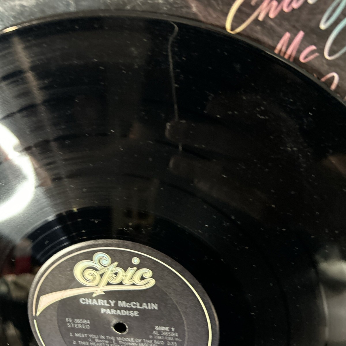 Charly McClain Paradise Vinyl 1983 Epic Records FE 38584 | eBay Charly McClain Paradise Vinyl 1983 Epic Records FE 38584 | eBay