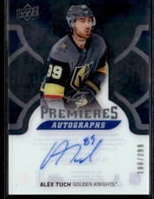 2017-18 Upper Deck ICE Ice Premieres - Autographs Alex Tuch Rookie Auto 188/299