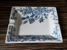 Cendrier Vide Poche Peint Main 1995 Porcelaine Made In France