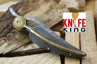 Knife King baby Blue Custom Damascus Handmade Folding Knife. Comes With A Shea on sale Knife King baby Blue Custom Damascus Handmade Folding Knife. Comes With A Shea on sale