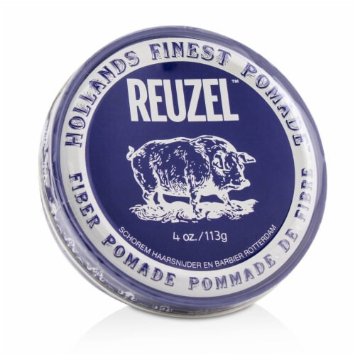 Reuzel Blue Fiber Firm Flexible Hold Pomade 4oz / 113g - Brand New & Sealed
