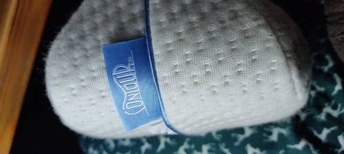 JML Contour Legacy Leg Pillow - Tapered Memory Foam for Posture Support - Picture 4 of 7