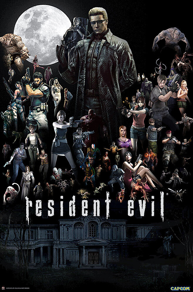 Resident Evil 4 Remake Leon POSTER PS5 PS4 XBOX Series X MADE IN USA -  NVG407