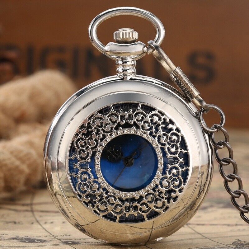 Aliexpress Womens Pocket Watch Necklace Antique Bronze Eye Of - Main Image