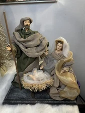 Vintage PIERRE DEUX Nativity  Mary, Joesph & Baby Jesus