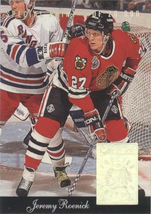 1993-94 Donruss - Special Print Jeremy Roenick #E /20000 for sale ...