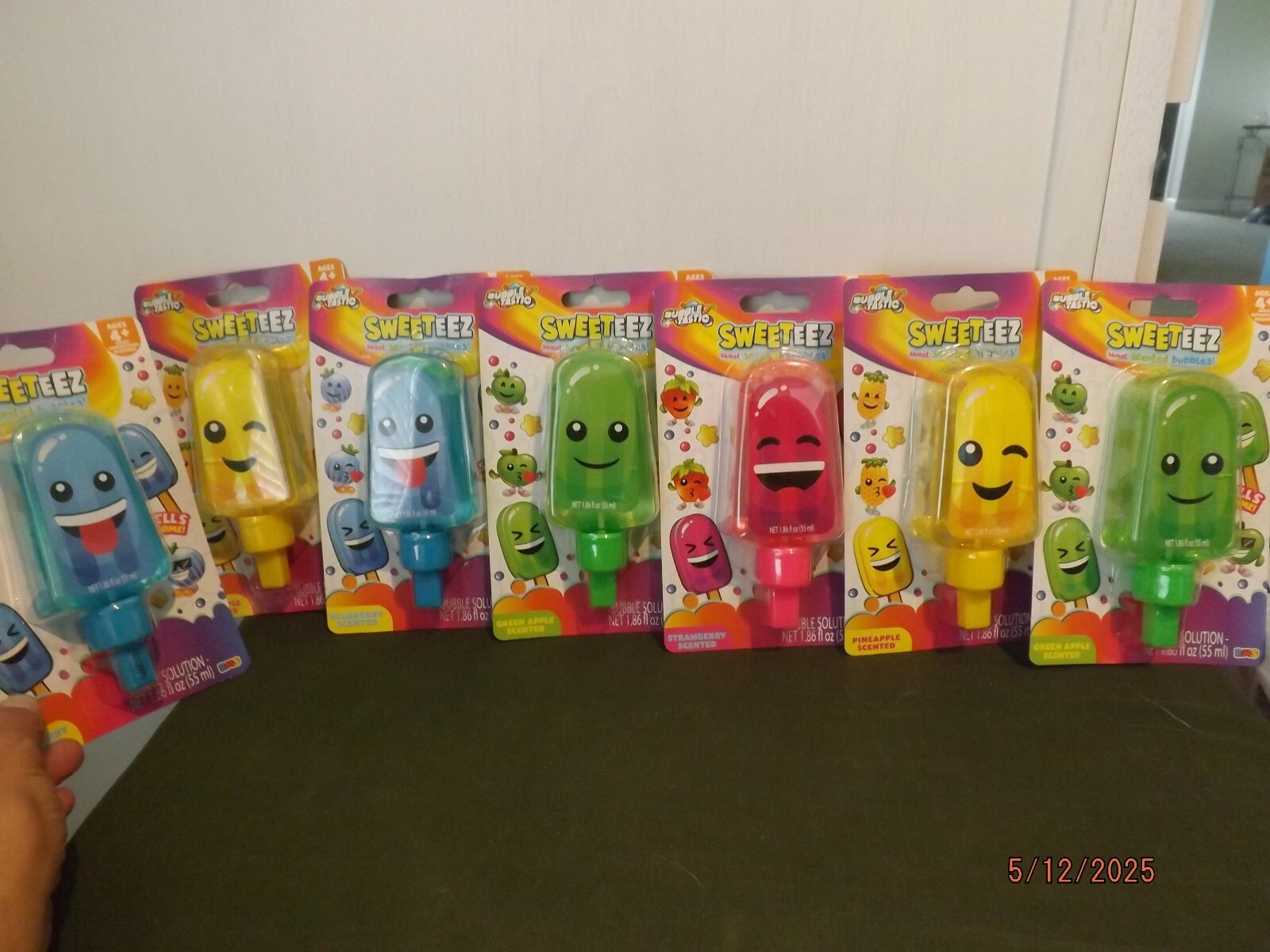 Sweeteez Sweeteez Scented Popsicle Shaped Bubbles--Set of 7--New | eBay