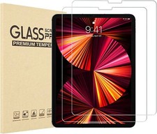 Tempered Glass Screen Protector For Apple iPad 13" 12.9" 11" 10.9" 10.2" 9.7"