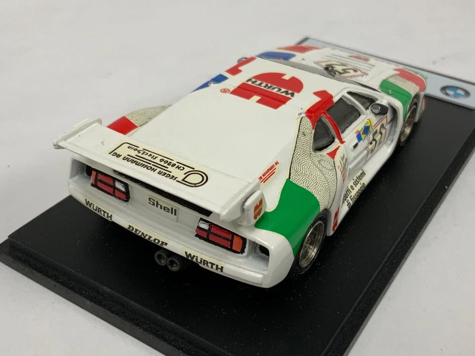 1/43 Record Model of BMW M1 from 1981 24 Hours Le Mans TR355 - Image 4 of 4