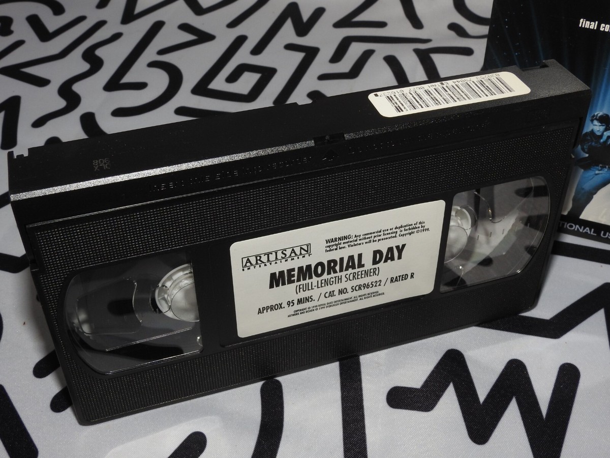 Memorial Day (VHS, 1998) Jeff Speakman, Bruce Weitz) PROMOTIONAL