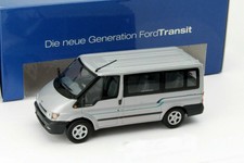 Ford Transit Vitre Euroline Silber Minichamps 1/43 New 2003 Metal Silver