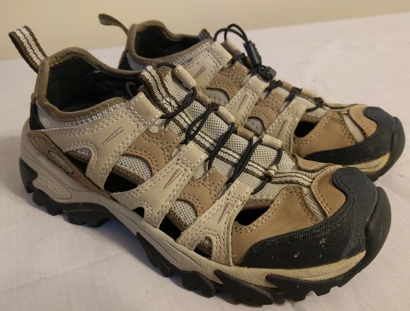 Cabela's Outdoor Hiking Sneakers 82-4126 Brown/Tan Women's