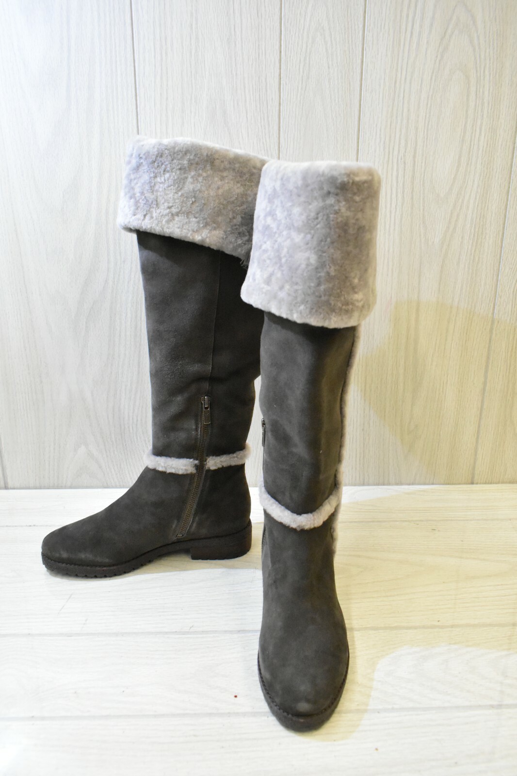 frye tamara shearling boots