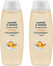  Almond & Orange Shower Gel, 2 X 500Ml 6.42 per litre