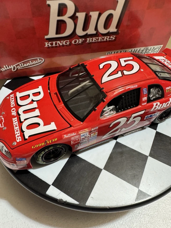 Wally Dallenbach #25 Budweiser 1999 1/24 Nascar Diecast - Imagem 4 de 4