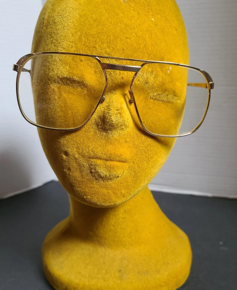 Gafas de sol de aviador tono dorado Alfred Dunhill de colección años 80 monturas 59 17 135 Foto 2 de 4