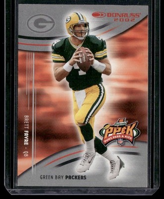 2002 NFL Properties Punt, Pass, and Kick #4 Brett Favre