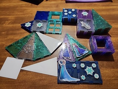Tytan Disney Frozen Magnetic Tiles Parts Of 2 Sets With Carry Bag