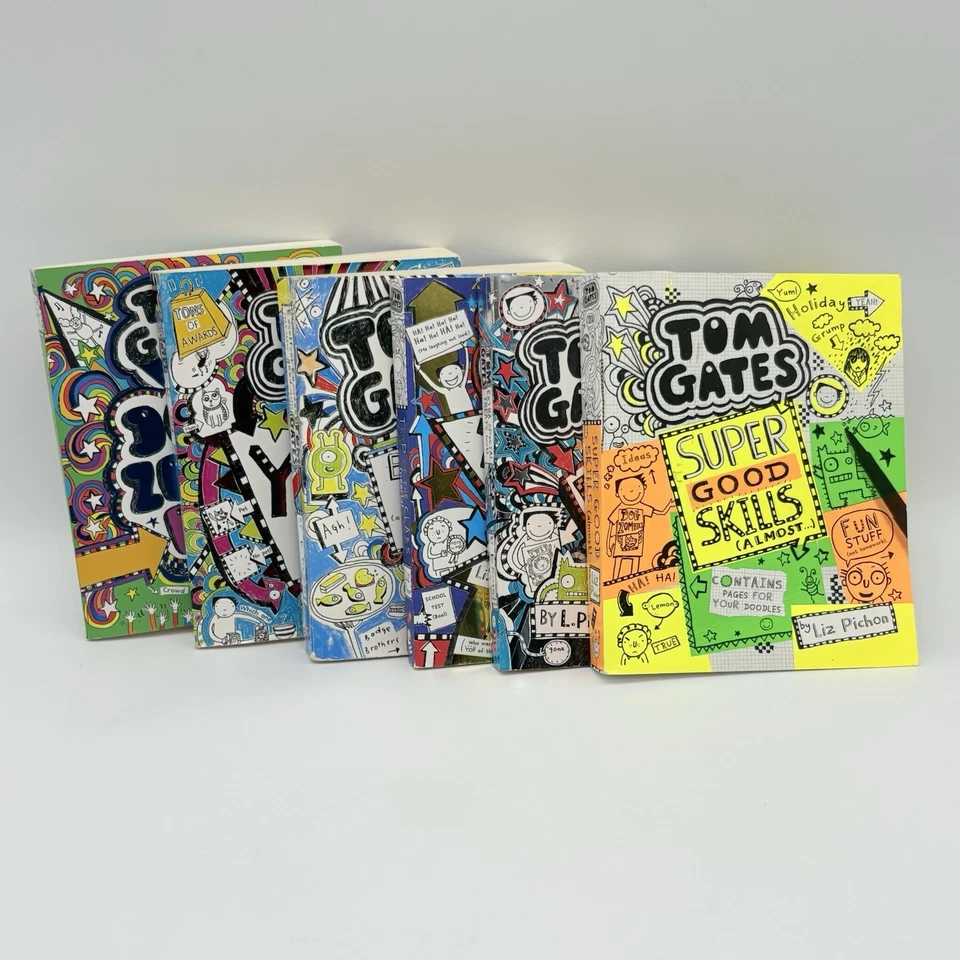 Tom Gates Lot Of 6 Books, By Liz Pichon - Imagem 4 de 4