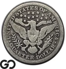 1897-S Barber Quarter *Key Date* Low Mintage Shifted Mint Mark