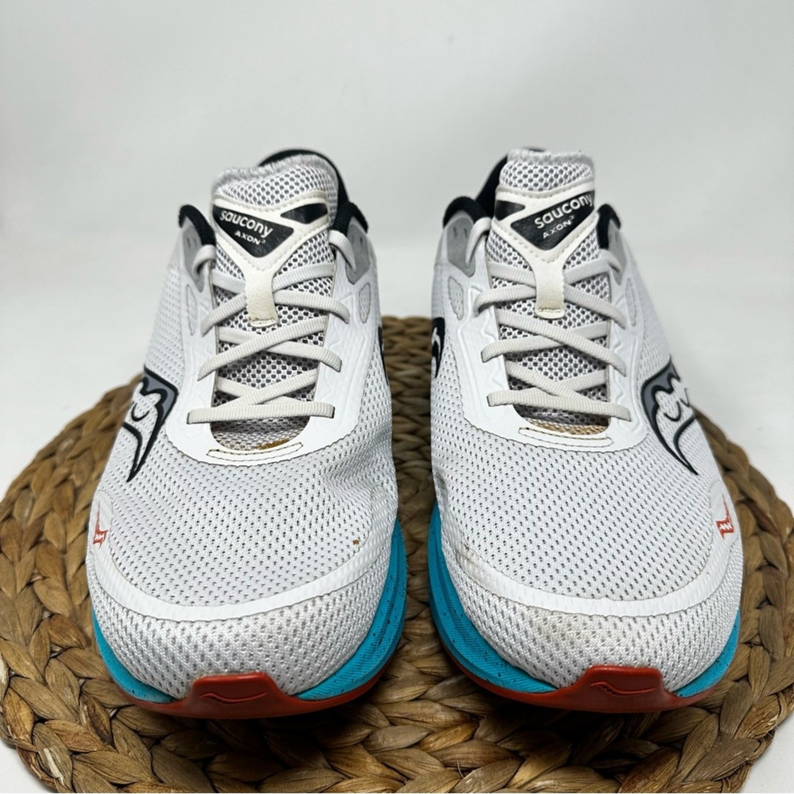 SAUCONY Axon 3 Running Shoes Fog Agave Size 12.5 Men's thumbnail 5