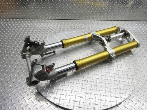 2013 12-14 BMW S1000RR Front Fork Suspension Damper Triple Tree Left Right OEM