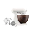 Artisan® Series 5 Quart Tilt-Head Stand Mixer with Walnut Wood Bowl-Retail $700