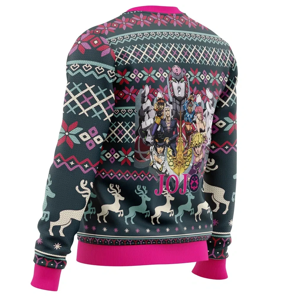 Golden Wind Jojo’s Bizarre Adventure Ugly Christmas Sweater