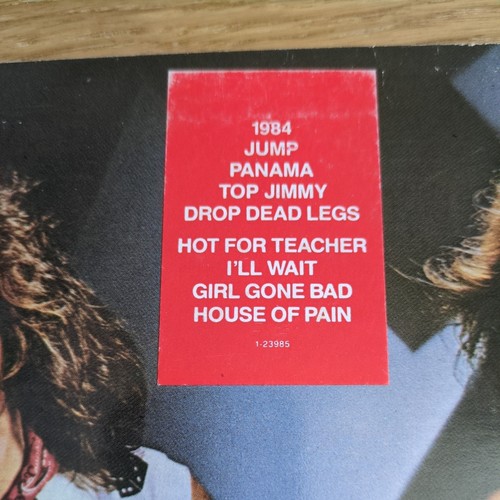 Van Halen - 1984 S/T Upside Down Back Cover Vinyl Rare - Imagen 10 de 19