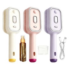 2026 New Electric Spray Air Cushion Massage Comb,Self-Cleaning Anti Tangle Elect