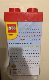LEGO 10664 Creative Tower - XXL CARDBOARD BOX & PLASTIC LID ONLY