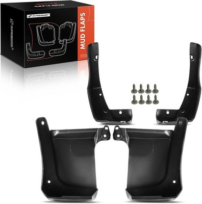4 Pack Truck Mud Flaps For Honda Accord 2013-2015 with Front & Rear Splash Guard