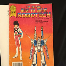 Cover of The Official How to Draw Robotech #14