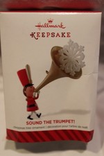 HALLMARK 2014 SOUND THE TRUMPET BAND ORNAMENT