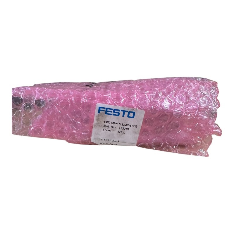 FESTO CPX-AB-4-M12X2-5POL 195704 Connection Block