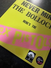 SEX  PISTOLS - Never Mind The Bollocks - NAD25. NEW CLEAR VINYL LP - N ALBUM DAY