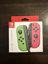 Nintendo Switch Joy-Con Controller Set Neon Green (L) and Neon Pink (R)