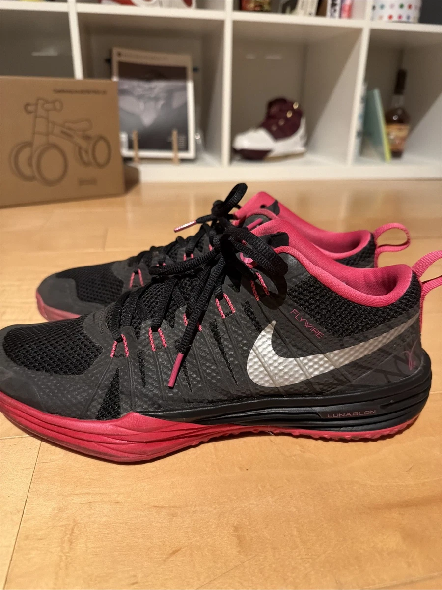 NIKE Oregon Ducks Lunar TR1 Shoes Men Size 9 Black Pink Komen Breast Cancer Rare Mens Nike Lunar Tr1 for Sale up to 90% Off: Poshmark main image 2