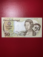 Portugal banknote 50 Escudos 1980 P-174b UNC.