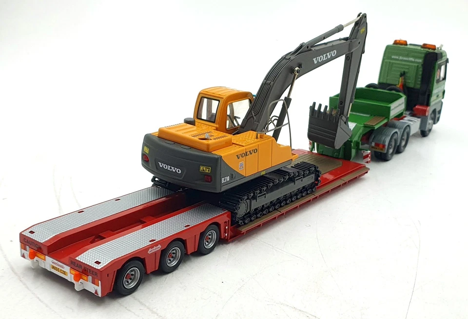 Corgi escala 1/50 CC13816 - Mercedes-Benz Nooteboom cargador bajo JB Rawcliffe Foto 3 de 4