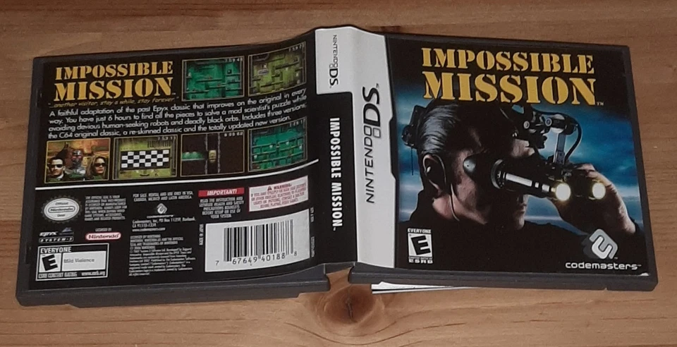 Impossible Mission (Nintendo DS) Complete with Manual, Very Good Condition - Image 3 of 4