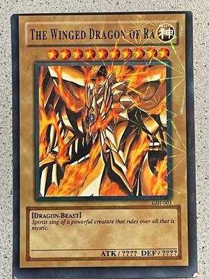 Yu-Gi-Oh! The Winged Dragon of Ra GBI-003 Secret Rare Englisch Original
