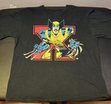 Rare Vintage 1994 Marvel Wolverine Comic T Shirt X-Men