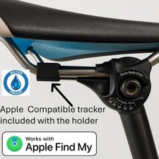 Airtag Bike Tracker Seat Bike/Cycle stealth mount  Apple Find My Device included