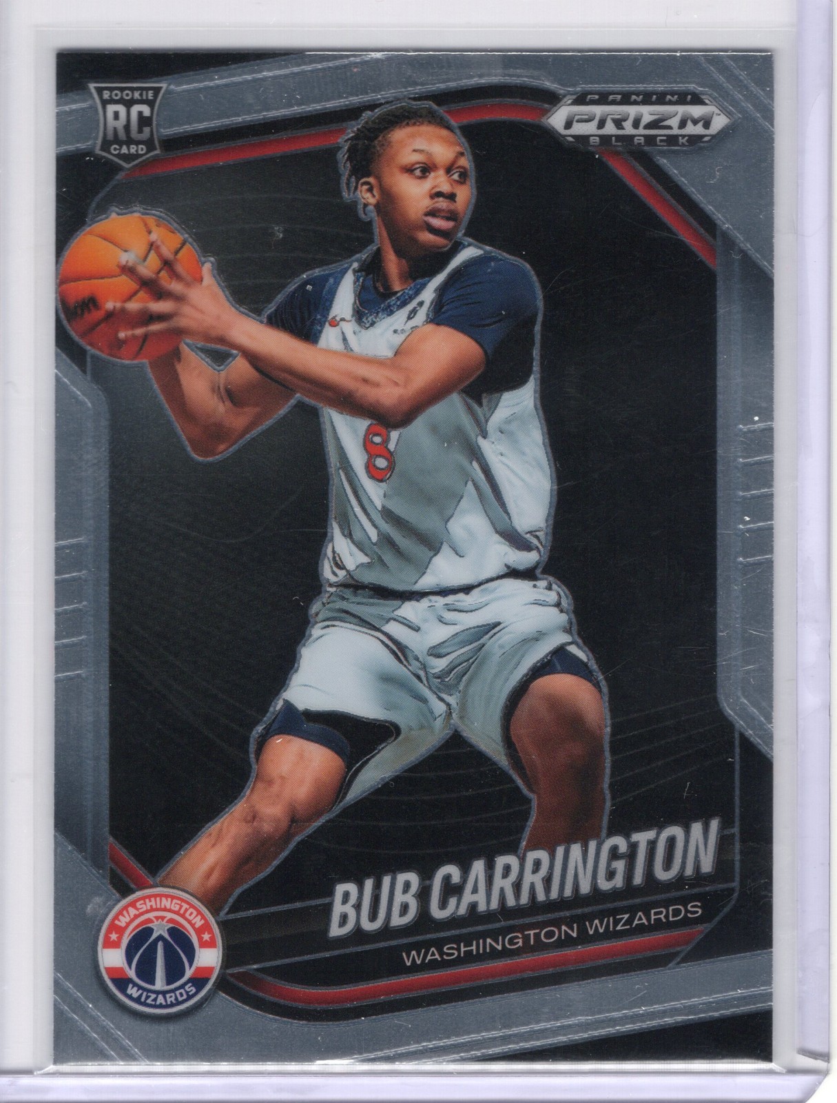 2024-25 Panini Prizm Black #92 Bub Carrington