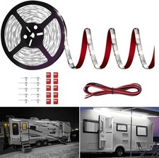 RV Awning Led Lights,12V 20FT Camper Awning Lights for Camper Motorhome Travel T