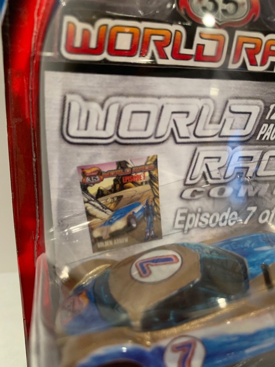 Hot Wheels Highway 35 World Race Custom Wave Rippers Golden Arrow