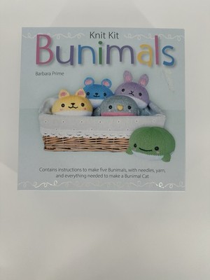 Knit Kit Bunimals Barbara Prime Cuddly Cat Craft Hobby Cozy