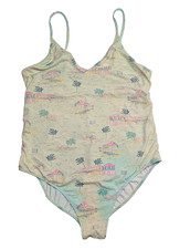 Vineyard Vines L124016 Print Strapless One-Piece Swimsuit Women's Size S