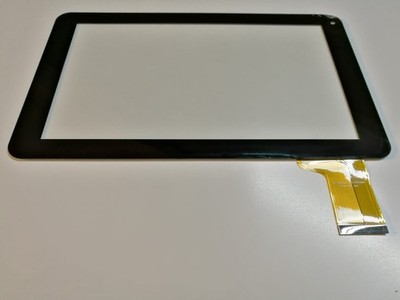 Black: Polaroid MID0914PCE02 Touch Screen Digitizer